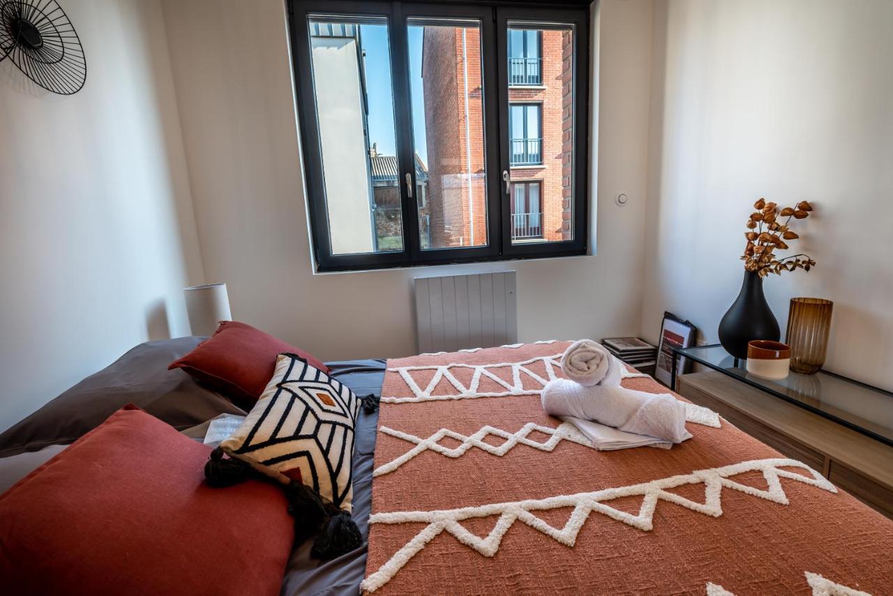Downtown Rooftop - Centre Ville - Wifi - Terrasse - Netflix Amiens Eksteriør billede